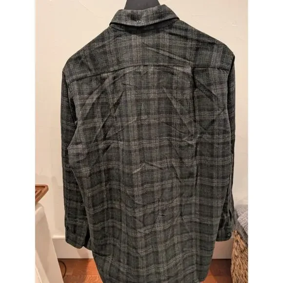 Pendleton Wool Shirt – Women’s 16, Dark Plaid, Subtle Repair (See Photos) - Picture 4 of 5
